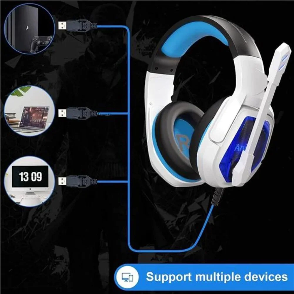 New Updated Wired Over-Ear Headphones -